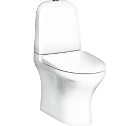 WC-istuin Gustavsberg Estetic 8300 piilo S/P-lukko, Hygienic Flush, C+, valkoinen