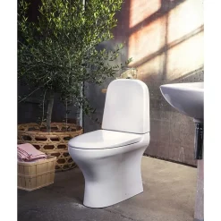 WC-istuin Gustavsberg Estetic 8300 piilo S/P-lukko, Hygienic Flush, C+, valkoinen