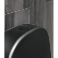 WC-istuin Gustavsberg Estetic 8300, S/P-piilolukko, Soft Close -kansi, mattamusta