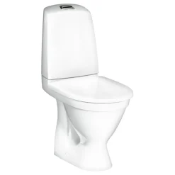 WC-istuin Gustavsberg Nautic 1510 Hygienic Flush piilo-P kaksoishuuhtelu vakiokansi