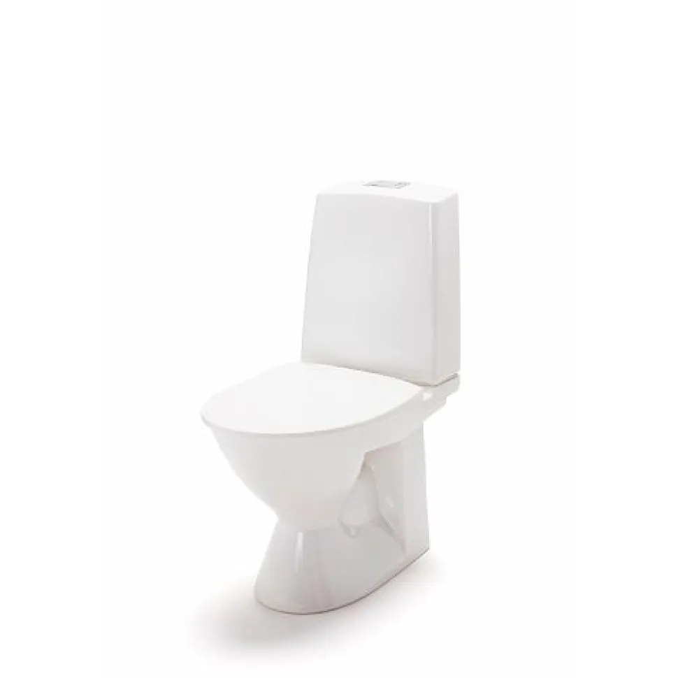 WC-istuin Ido Glow 60 kanneton ilman kiinnitysreikiä 1-huuhtelu