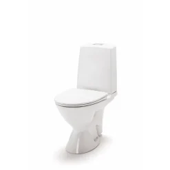 WC-istuin Ido Glow 63 kanneton kiinnitysrei'illä 2-huuhtelu poistoputki vasemmalle
