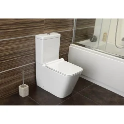 WC-istuin Interia Porta soft-close -kannella kaksoishuuhtelu