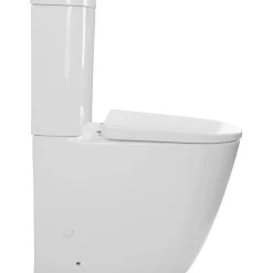 WC-istuin Interia Turku huuhtelukaulukseton soft-close-kannella kaksoishuuhtelu