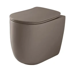 WC-istuin Kerasan Nolita 5318 Rimless S/P-lukko lattiamalli matta eri värejä