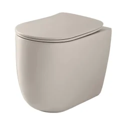 WC-istuin Kerasan Nolita 5318 Rimless S/P-lukko lattiamalli matta eri värejä