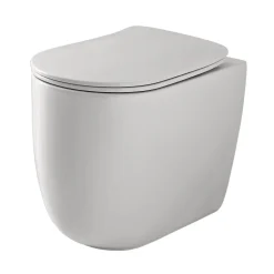 WC-istuin Kerasan Nolita 5318 Rimless S/P-lukko lattiamalli matta eri värejä