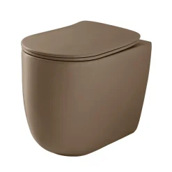 WC-istuin Kerasan Nolita 5318 Rimless S/P-lukko lattiamalli matta eri värejä