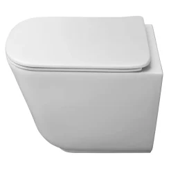 WC-istuin Kerasan Tribeca Tech 5118TK Rimless lattiamalli S/P-lukko valkoinen
