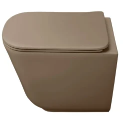 WC-istuin Kerasan Tribeca Rimless 5118 lattiamalli S/P-lukko matta eri värejä