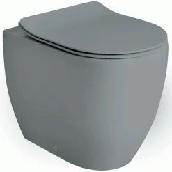 WC-istuin Lavabo Glomp, back to wall, huuhtelukaulukseton, matta, eri värejä