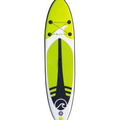2x SUP-lautasetti Deep Sea Pro ilmatäytteinen 300 cm 15 PSI limenvihreä
