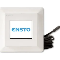 Yhdistelmätermostaatti Ensto Eco 16 Touch 16A IP21 valkoinen