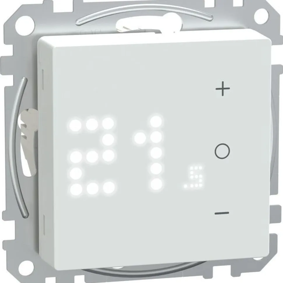 Yhdistelmätermostaatti Schneider Electric Exxact Wiser 16A, eri värejä